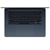 Ноутбук Apple MacBook Air 15.3", M5 10-CPU/10-GPU, RAM 24 ГБ, SSD 512 ГБ, тёмная ночь | midnight, Для других стран MC6L4
